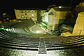 Mittelalterliches Amphitheater; Spoleto, Umbrien, Italien