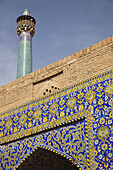 Tilework On Walls Of Imam Mosque, Imam Square; Isfahan, Iran