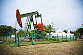 Ölpumpe 'nickender Esel'; Seria, Brunei