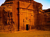 Vorislamische archäologische Stätte; Madain Saleh, Saudi-Arabien