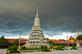 Stupa Containing The Ashes Of The King Ang Doung; Phnom Penh, Cambodia