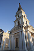 Der Glockenturm der Preobraschenski-Kathedrale (Verklärung) am Pl. Soborna; Odessa, Ukraine