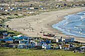 Panoramablick auf Cabo Polonio vom Leuchtturm aus; Cabo Polonio, Uruguay