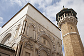 Minaret, Hammouda Pasha Mosque, The Medina; Tunis, Tunisia