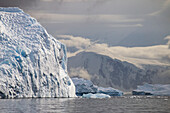 Eisberge im Hafen von Neko, Antarktische Halbinsel; Antarktis