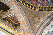 Ornate architectural detail in Topkapi Palace; Istanbul, Turkey