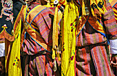 Bhutanese ceremonial dress; Kathmandu, Nepal