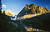 Blick auf die Rocky Mountains im Yoho-Nationalpark; British Columbia, Kanada.