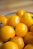 Nahaufnahme von gelben Tomaten