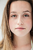 Close up Portrait of Teenage Girl