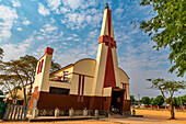 Sao Paulo Catholic Church, Luena, Moxico, Angola, Africa