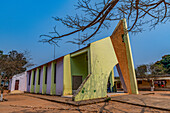 Portuguese church from the early 70s, Conda, Kumbira Forest Reserve, Kwanza Sul, Angola, Africa