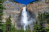 Takakkaw Falls, the second tallest waterfall in Canada, Yoho National Park, UNESCO World Heritage Site, British Columbia, Canada, North America