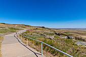 Klippe des zerschmetterten Kopfes in Buffalo Jump, UNESCO-Welterbestätte Alberta, Kanada, Nordamerika