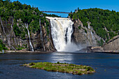 Montmorency Falls, Quebec, Canada, North America