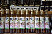 Truffle Oil for sale, Old Town, Rovinj, Croatia, Europe