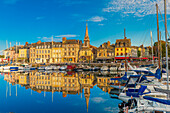 Honfleur Harbour, Honfleur, Normandy, France, Europe