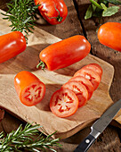 Plum tomato, Solanum lycopersicum San Marzano