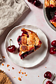 Cherry Pie with Lattice Crust