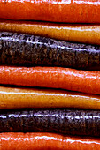 Orange Yellow Purple Carrot Layers