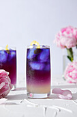 Butterfly Pea Flower Tea Lemonade