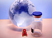 HIV vaccine, conceptual image