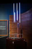 Tesla coil at Nikola Tesla exhibition