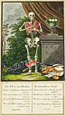 The Dance of Death, allegorical illustration