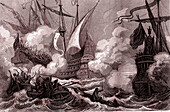 Battle of Lepanto, illustration