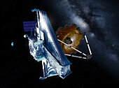 James Webb Space Telescope, illustration