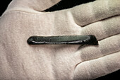 Prehistoric obsidian cutting tool