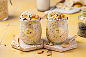 Overnight Oats with Banana and Peanut Butter