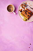 sour cherry pistachio simnel cake