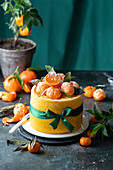 Tangerine surprise cake