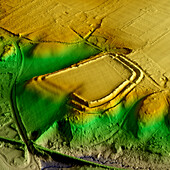 Buckland Rings, UK, 3D LiDAR scan