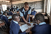 High school students, Kenya