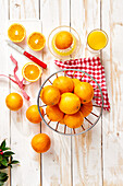 Orange juice - press oranges