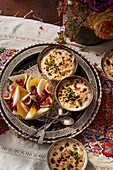 Turkish rice pudding