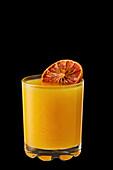 Hot orange and honey drink