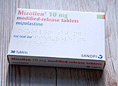 Mizolastine antihistamine tablets
