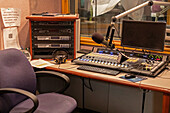 Radio broadcasting studio