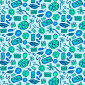 Cells, conceptual illustration