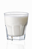 Glass with milk