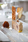 Duck foie gras with confit chestnuts