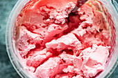 Strawberry ice cream