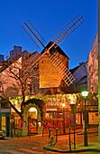 France, Paris, Butte Montmartre, Moulin de la Galette
