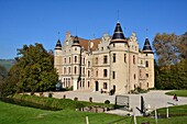 Frankreich, Isere, Chabons, das Schloss von Pupetieres erbaut von Viollet le Duc