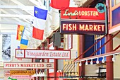 Kanada, New Brunswick, St. John's County, St. John's oder St. John's), der in einem Gebäude aus dem Jahr 1876 (im Stil des Second Empire) eingerichtete Markt ist der älteste kanadische Markt für lokale Erzeuger