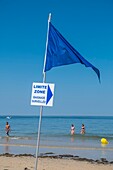 France, Charente Maritime, Oleron island, bathing areas monitored