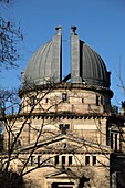 France, Bas Rhin, Strasbourg, Neustadt listed as World Heritage by UNESCO, Rue de l'Universite, astronomical observatory, the big dome